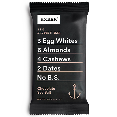 Order RX Bar Chocolate Sea Salt 1.8.oz food online from 7-Eleven store, Lexington on bringmethat.com