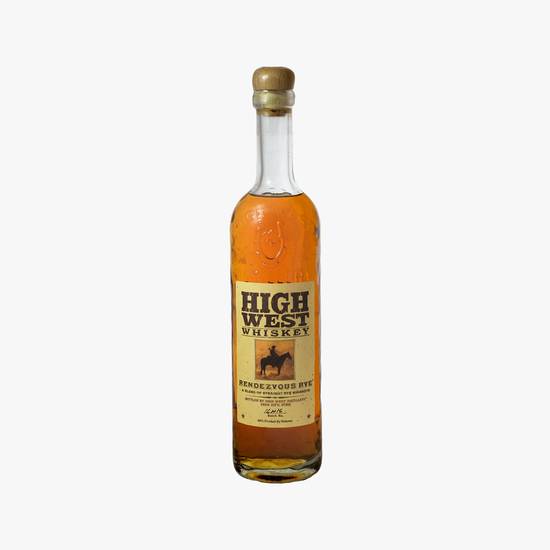 Order High West Rendezvous Rye Whiskey food online from Hillside Liquor store, Rancho Palos Verdes on bringmethat.com