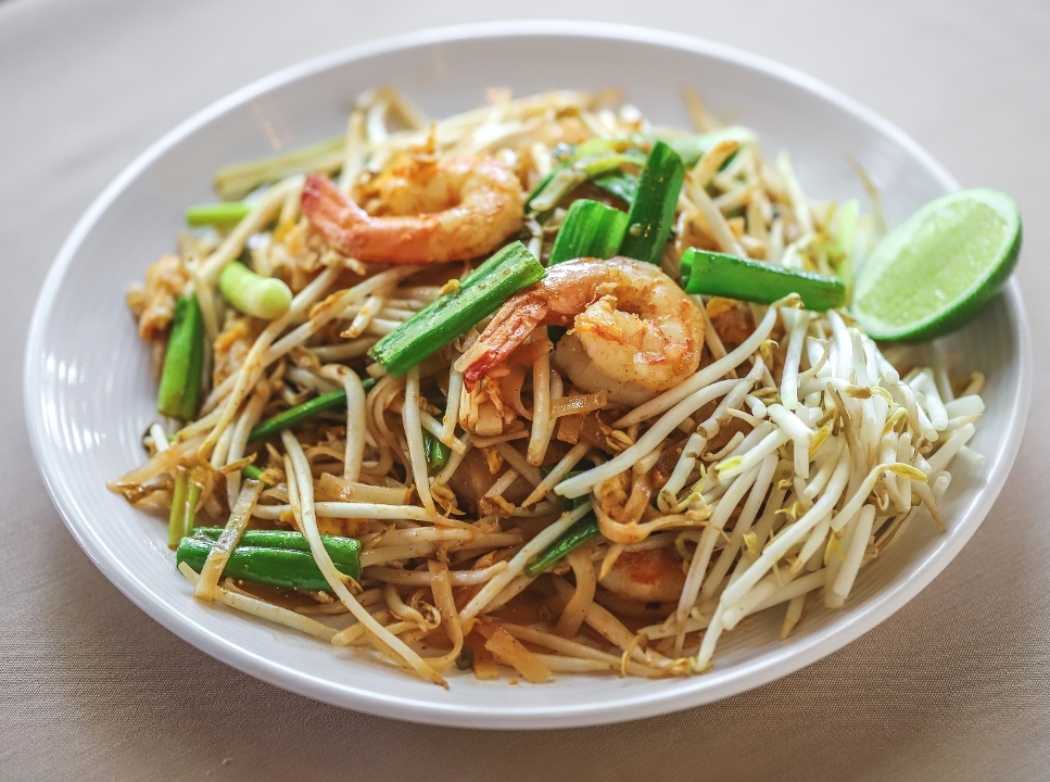 Order #.14 Pad Thai food online from Family Thais Asian Bistro store, Dallas on bringmethat.com