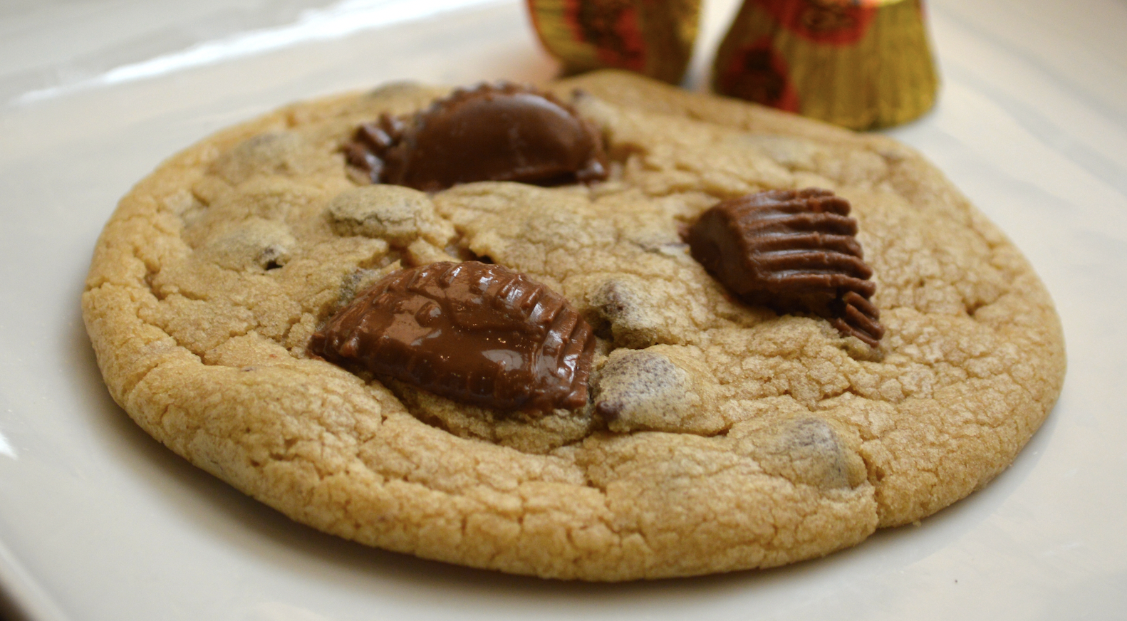 Order Reese's Peanut Butter Cup Cookie food online from Baking Betty's store, Bloomington on bringmethat.com