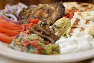 Order Vegetables Platter food online from BZ Grill store, Queens on bringmethat.com