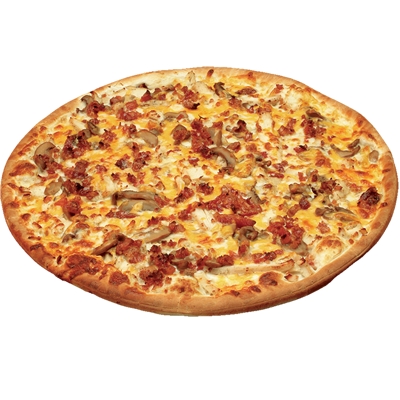 Order Mini Alfredo Pizza food online from Gambino Pizza store, Wichita on bringmethat.com