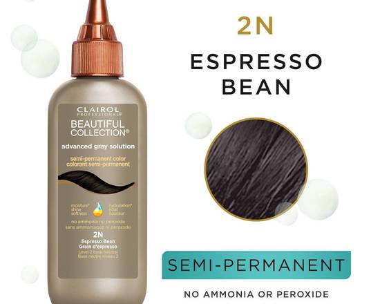 Order Beautiful Collection Advanced Gray Solution Semi-Permanent Color- 2N ESPRESSO BEAN food online from iDa Beauty Supply Store store, Middletown on bringmethat.com