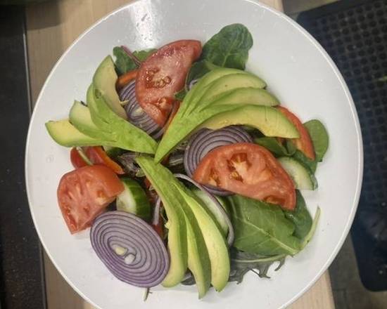 Order AVOCADO SALAD  food online from Cafe Unicorn store, New Rochelle on bringmethat.com