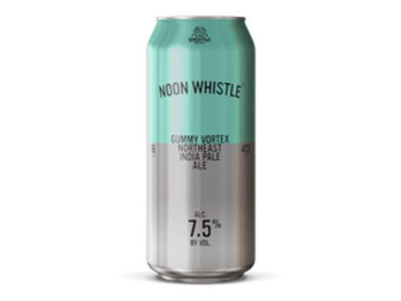Order Noon Whistle Vortex Gummy New England IPA - 4x 16oz Cans food online from Liquor & Tobacco store, Batavia on bringmethat.com