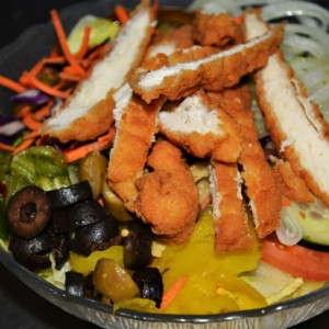 Order Fried Chicken Salad food online from Uncle Sams store, Peoria on bringmethat.com