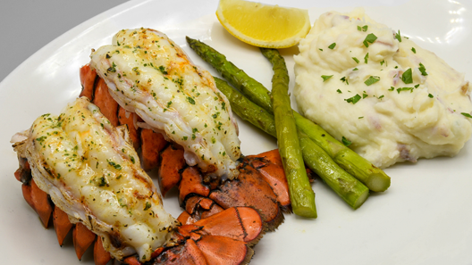 Order Twin Coldwater Lobster Tails food online from Mitchell's Fish Market store, Livonia on bringmethat.com
