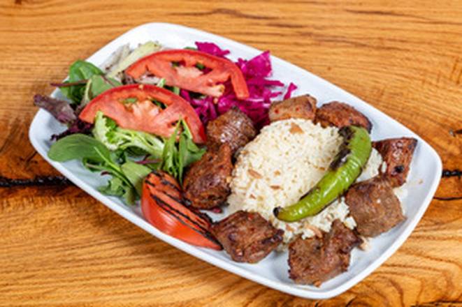 Order Lamb Shish Kebab - Small food online from Kapadokya Mediterranean Grill store, South Brunswick on bringmethat.com