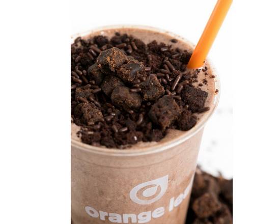 Order Brownie Shake food online from Orange Leaf store, Austin on bringmethat.com