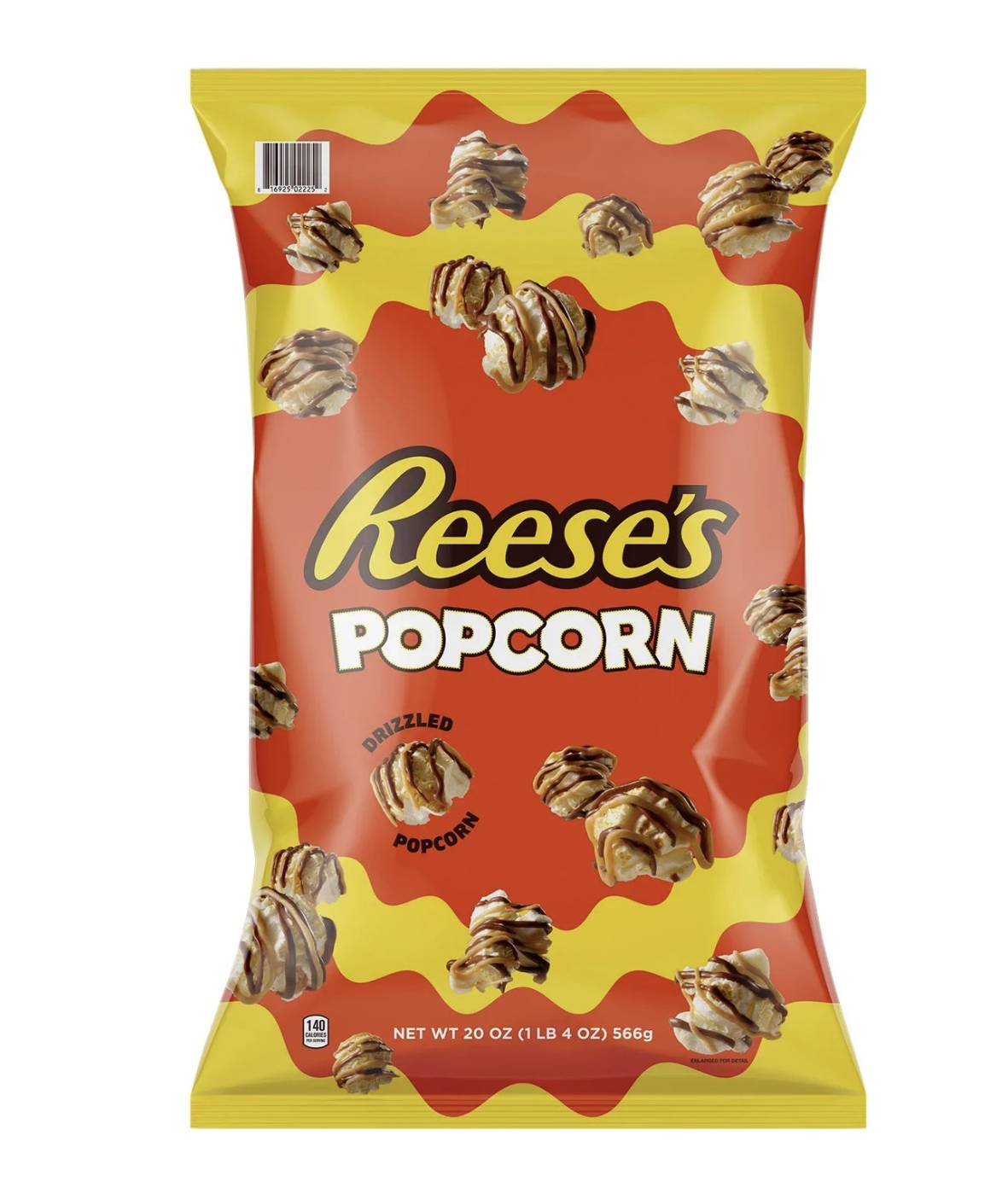 Order Reese's Popcorn Exclusive Large Bag (1 lb/ 20 oz) food online from Ffk Quick Eats store, Snellville on bringmethat.com