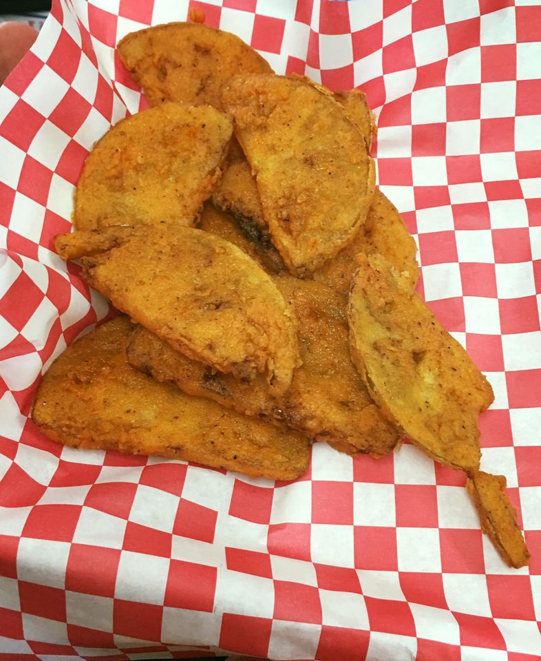 Order Fried Green Tomato's food online from Carters Fish Market store, Springfield on bringmethat.com