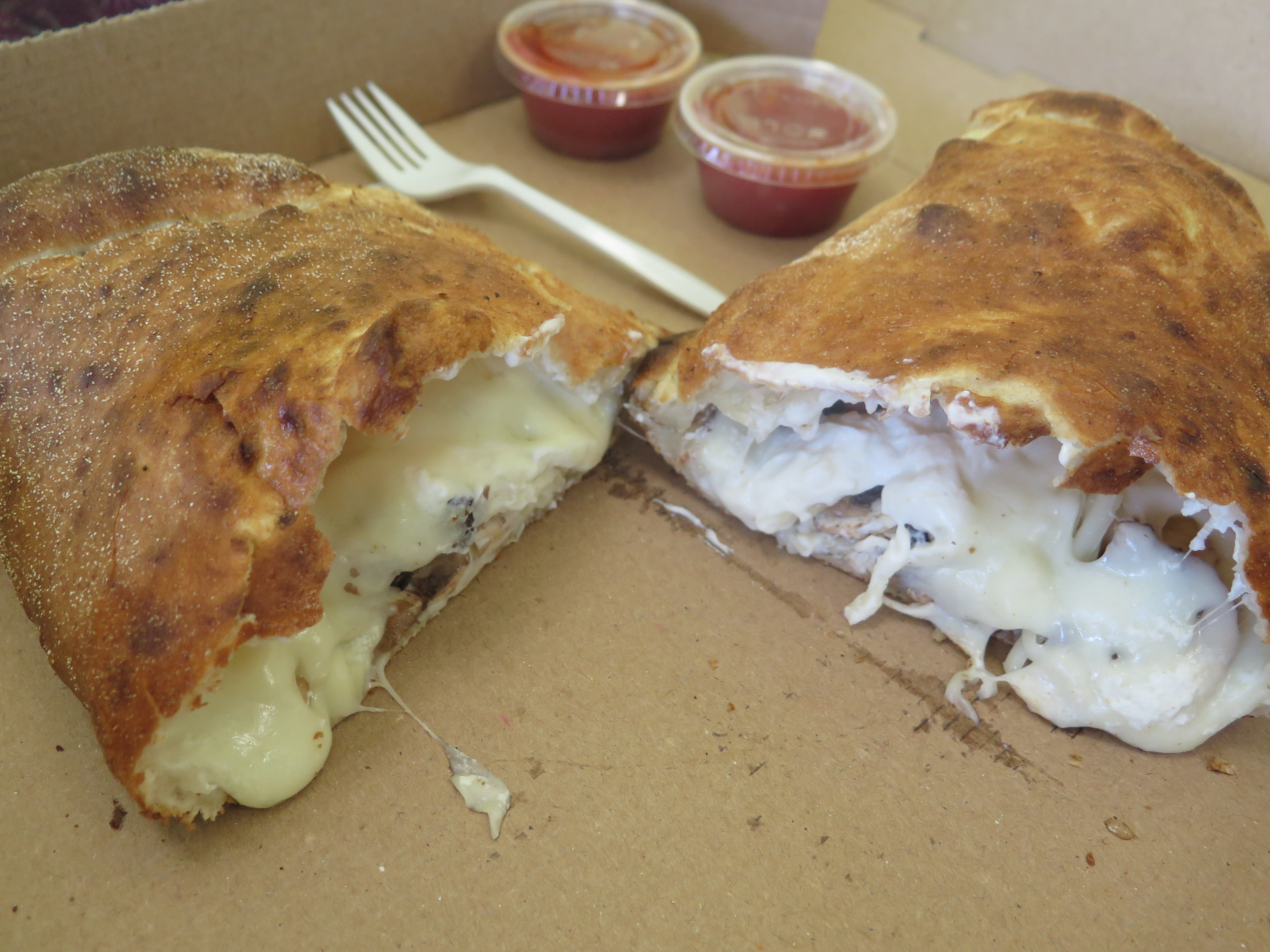 Order Cheese Calzone food online from House Of Burrito Chicken & Pizza store, Waldwick on bringmethat.com
