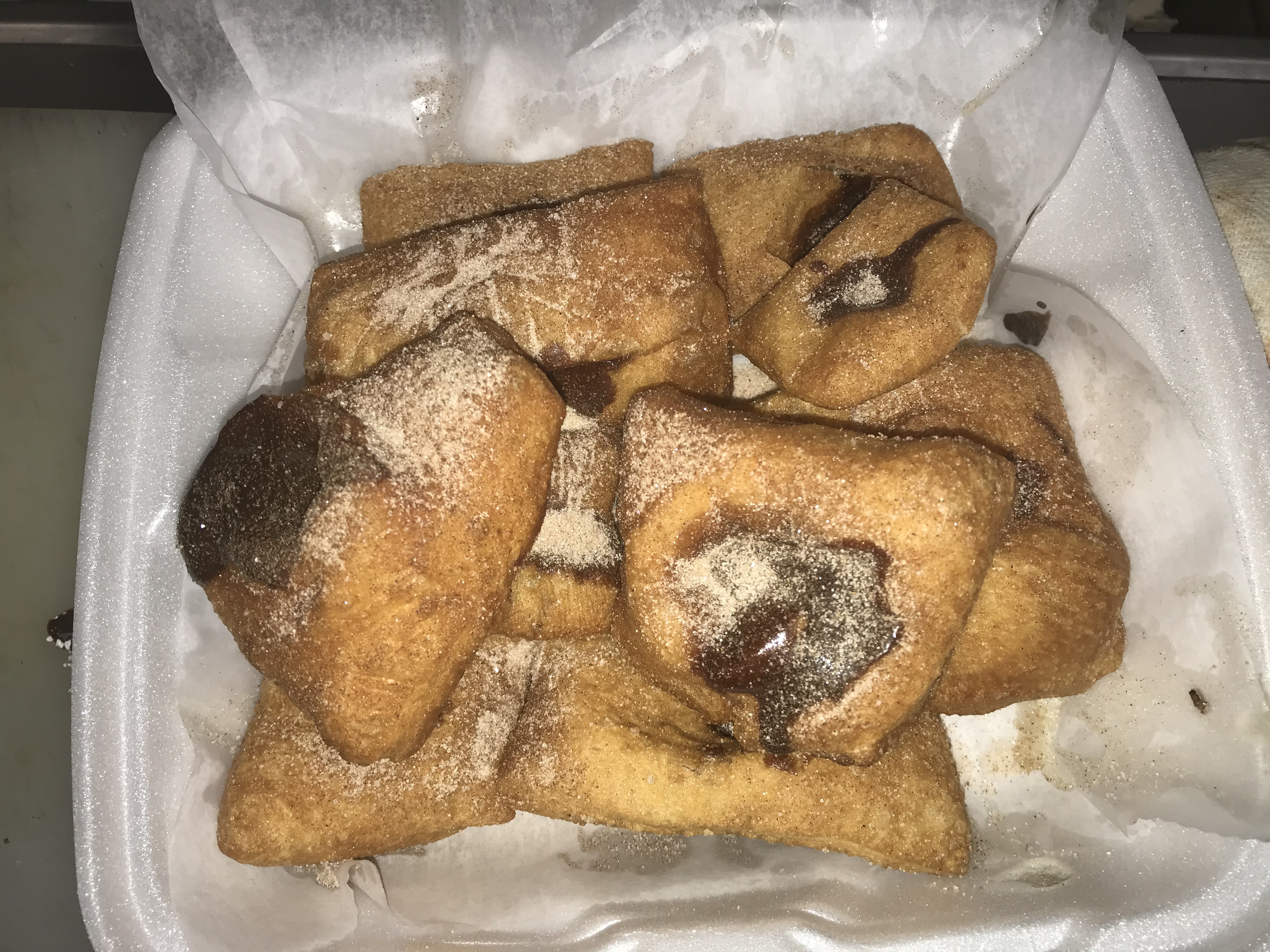 Order Nutella Stuffed Fried Dough Sticks food online from Napolitano's Brooklyn Pizza store, Cranston on bringmethat.com