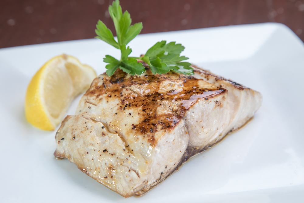 Order Yellowtail-Plate  food online from Captain Kidds Fish Market & Restaurant store, Redondo Beach on bringmethat.com