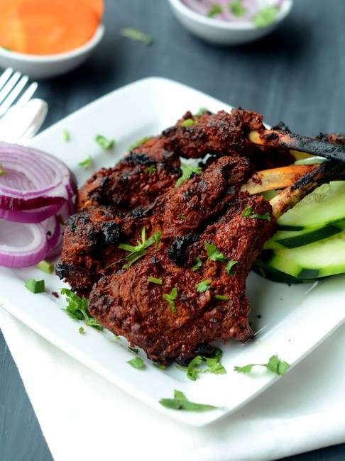 Order Lamb Chops food online from Bawarchi Indian Grill & Bar store, Concord on bringmethat.com