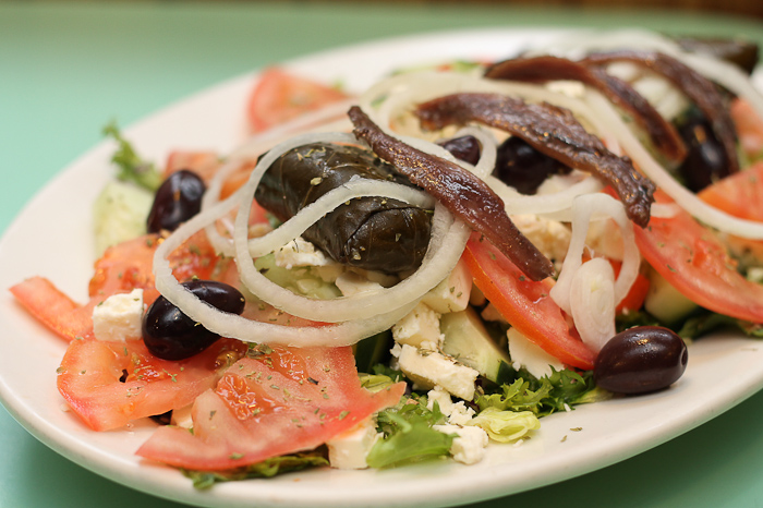 Order Greek Salad food online from Greek Corner store, Franklin Square on bringmethat.com