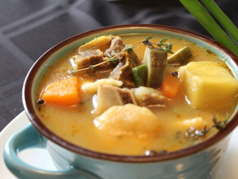 Order Goat Head Soup (Fridays Only) food online from Culcha Caribbean Cuisine store, Haledon on bringmethat.com