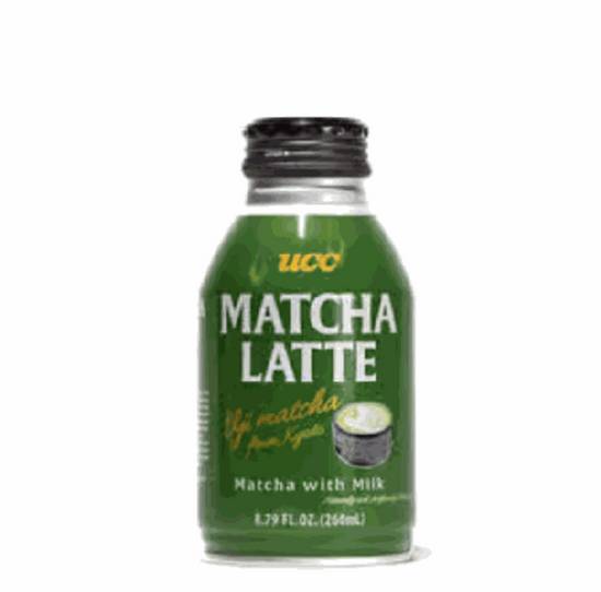 Order UCC Coffee - Matcha Latte food online from IV Deli Mart store, Goleta on bringmethat.com