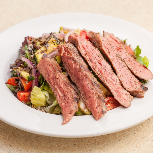 Order Grilled Steak and Wild Rice Salad  food online from That Pizza Place store, Los Angeles on bringmethat.com