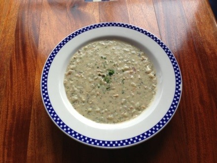 Order Award Winning Clam Chowder food online from Duke's Seafood store, Seattle on bringmethat.com