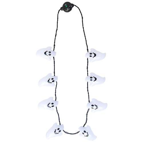 Order Festive Voice Jumbo Flashing Necklace Ghost - 1.0 ea food online from Walgreens store, Des Plaines on bringmethat.com