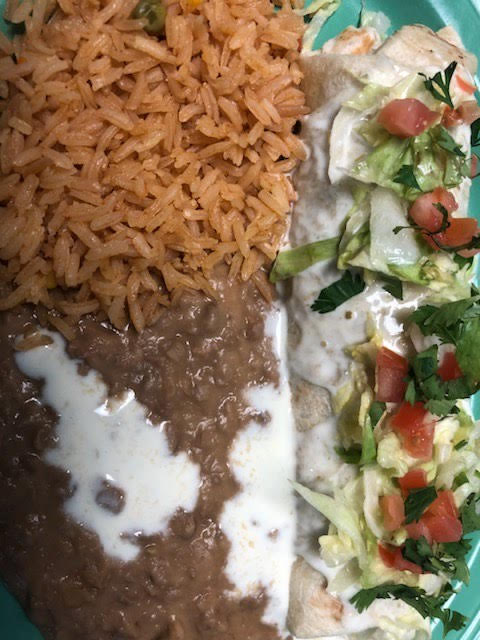 Order Cheese Steak Burrito food online from Oasis Mexican Grill store, Springdale on bringmethat.com