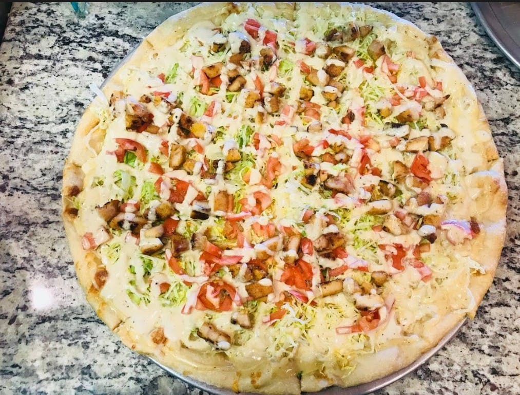 Order Taco Pizza - Personal 10" food online from Rocco Pizzeria & Italian store, Hellertown on bringmethat.com