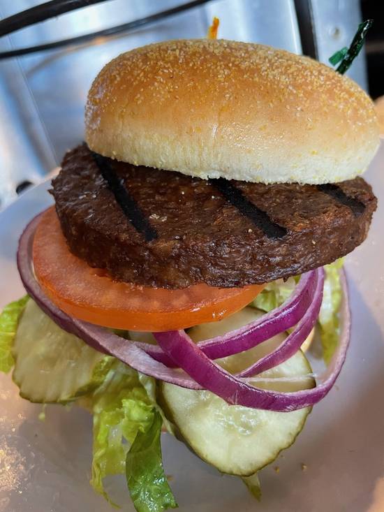 Order Veggie Burger food online from Sporty Restaurant & Catering store, Bloomingdale on bringmethat.com