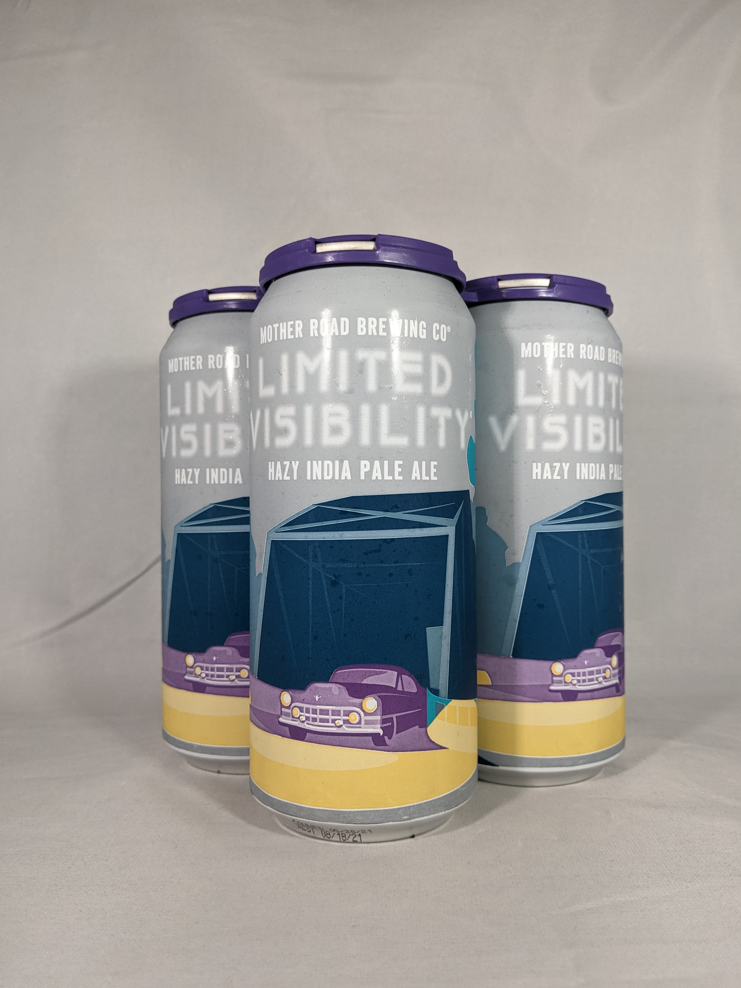 Order Mother Road Limited Visibility. 4 Pack 16oz cans. food online from Tap & Bottle store, Tucson on bringmethat.com