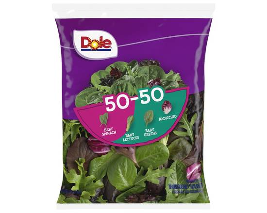Order Dole · 50-50 Salad Mix (5 oz) food online from Winn-Dixie store, Apollo Beach on bringmethat.com