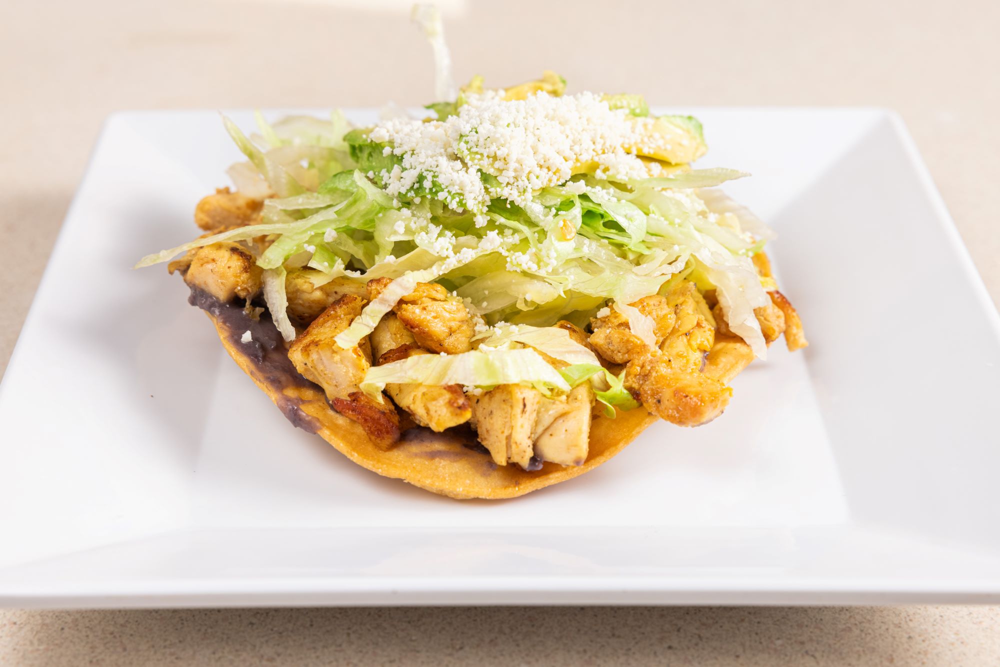 Order Veggy Tostadas  food online from Homemade Taqueria store, Brooklyn on bringmethat.com