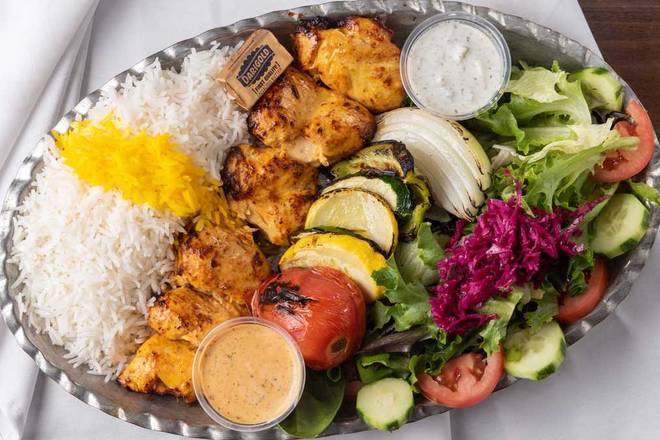 Order Chicken Plate food online from Naan Hut store, Los Angeles on bringmethat.com