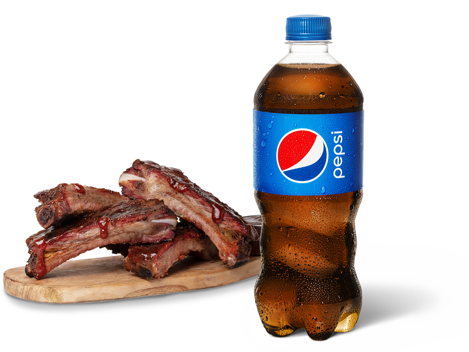 Order Lip-Smakin' Spareribs & Pepsi food online from Pep Place store, Yuma on bringmethat.com