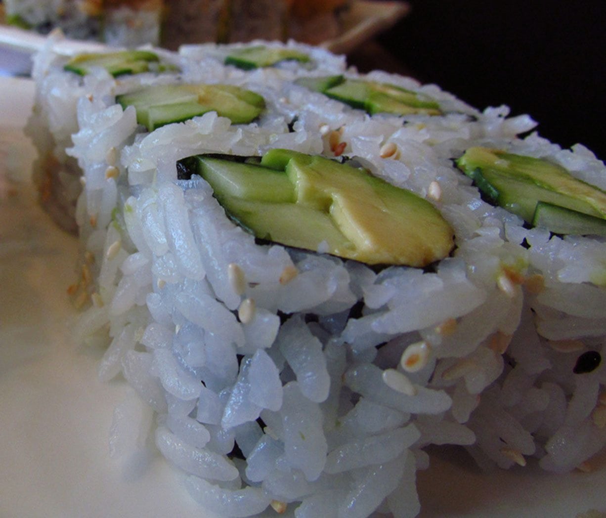 Order Cucumber Avocado Roll food online from Bento Asian Bistro store, Indianapolis on bringmethat.com