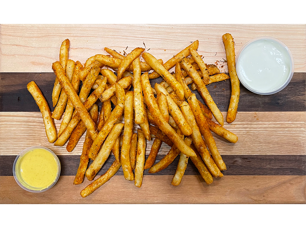 Order Cajun Fries food online from Land of Pizza Inc store, South Boston on bringmethat.com