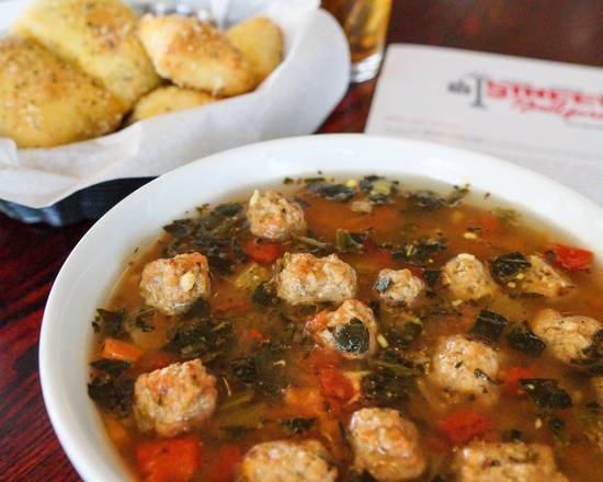 Order Italian Wedding Soup food online from Streets Of New York -16841 E Shea Blvd store, FOUNTAIN HILLS on bringmethat.com
