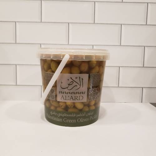 Order Green Olives Pickle 2lb food online from Cafe Yafa store, Natick on bringmethat.com