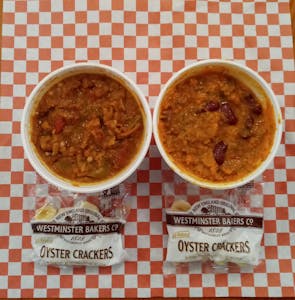 Order Chili & Crackers food online from Pluto's Cafe store, Groesbeck on bringmethat.com
