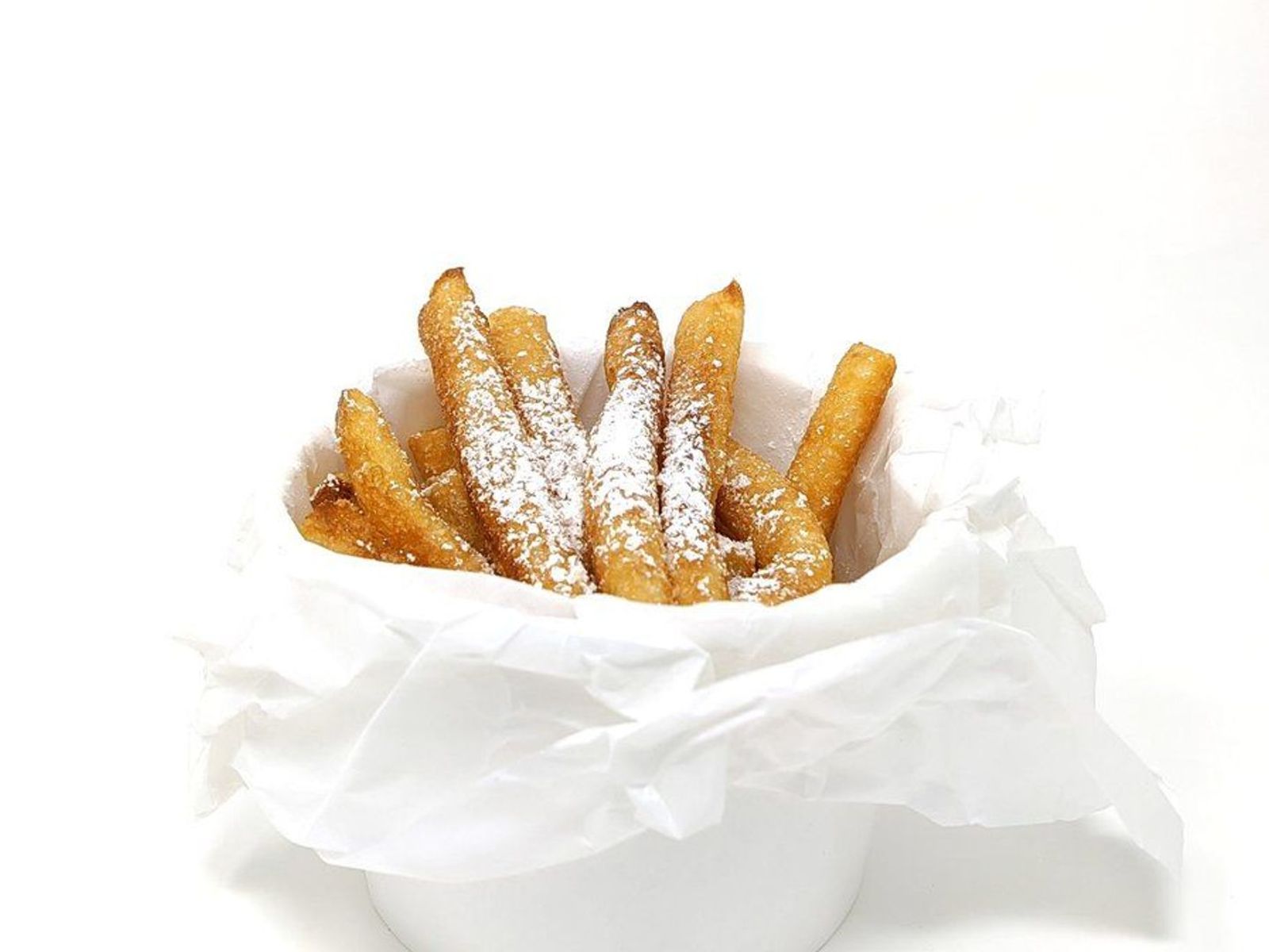 Order Funnel Cake Fries food online from Carmen's Italian Ice store, Rockville on bringmethat.com