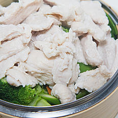 Order Steamed Chicken 水煮鸡 K food online from Jin Fine Asian Cuisine store, Brookline on bringmethat.com
