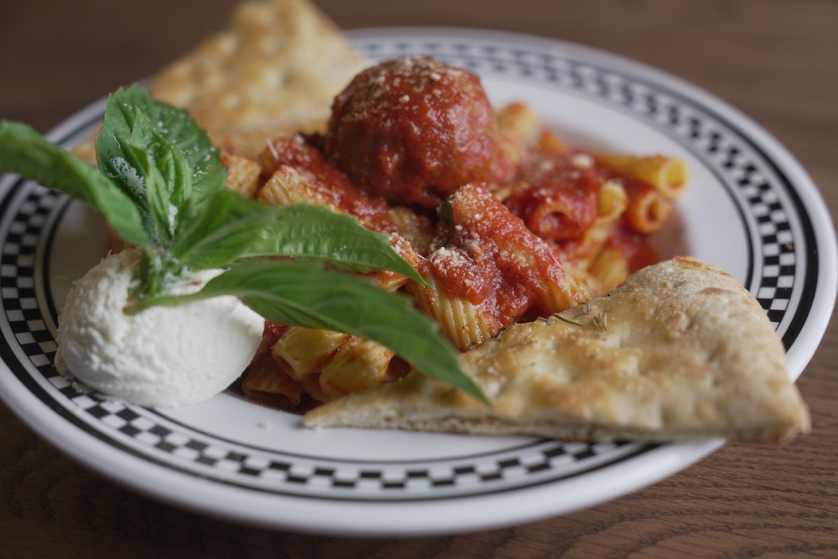 Order Rigatoni & Meatball food online from Anthony Coal Fired Pizza store, Reading on bringmethat.com
