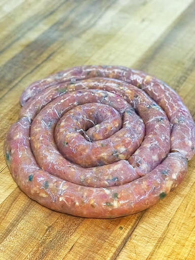 Order Pepper Jack Cheese Pork Sausage food online from Taylor Cajun Meat Company store, New Albany on bringmethat.com