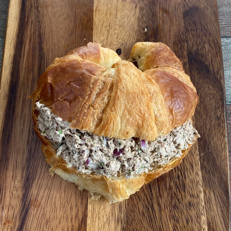 Order Croissant with Tuna Salad food online from B Cup Cafe store, New York on bringmethat.com
