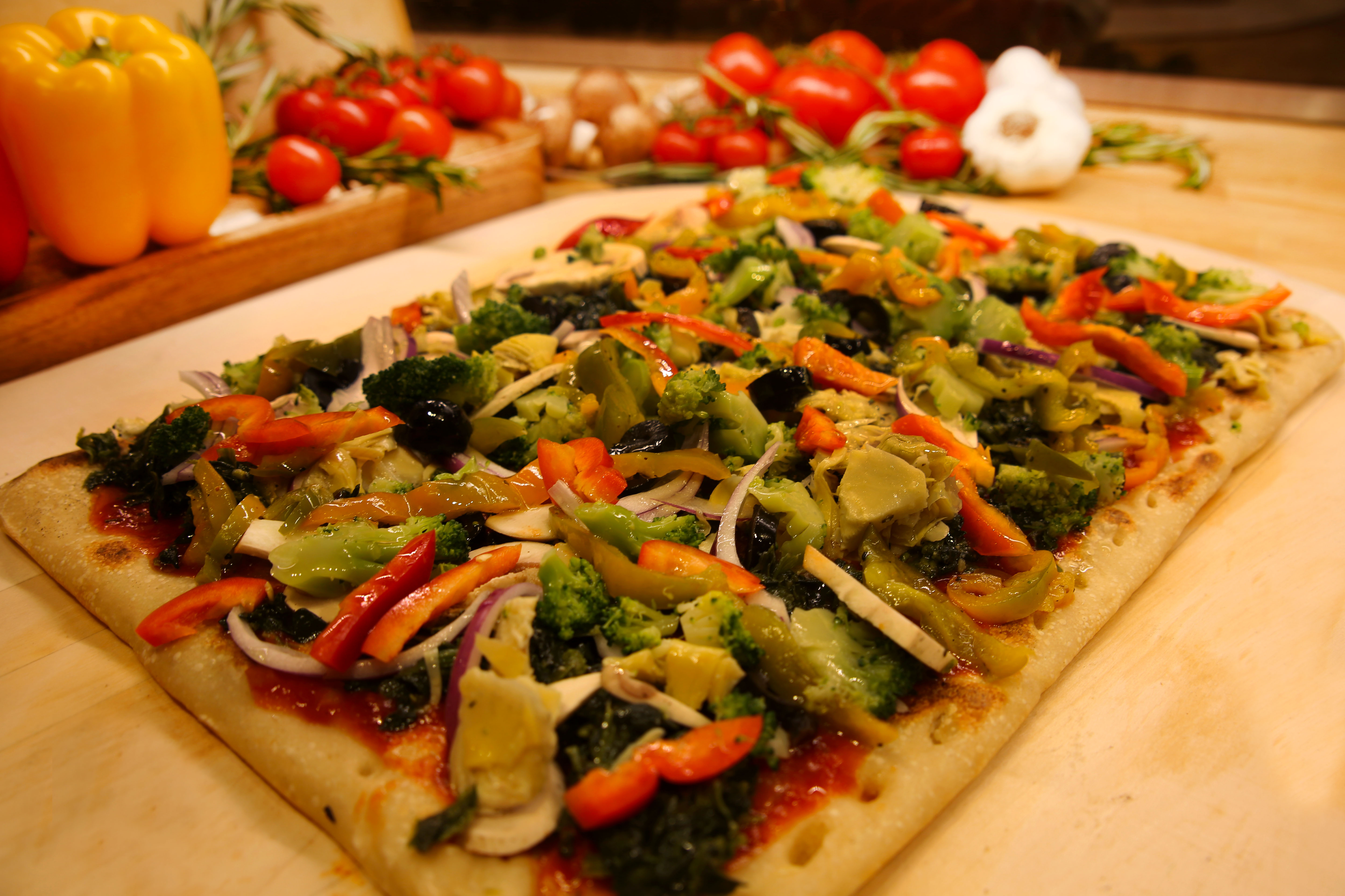 Order Vegan Pizza food online from Champion Pizza store, Astoria on bringmethat.com