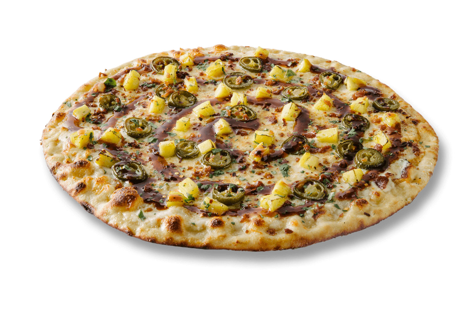 Order 18" Pineapple Express food online from ZaLat Pizza store, Frisco on bringmethat.com