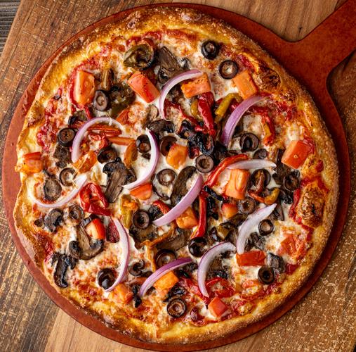 Order Veggie Pizza food online from Fired Pie store, Chandler on bringmethat.com