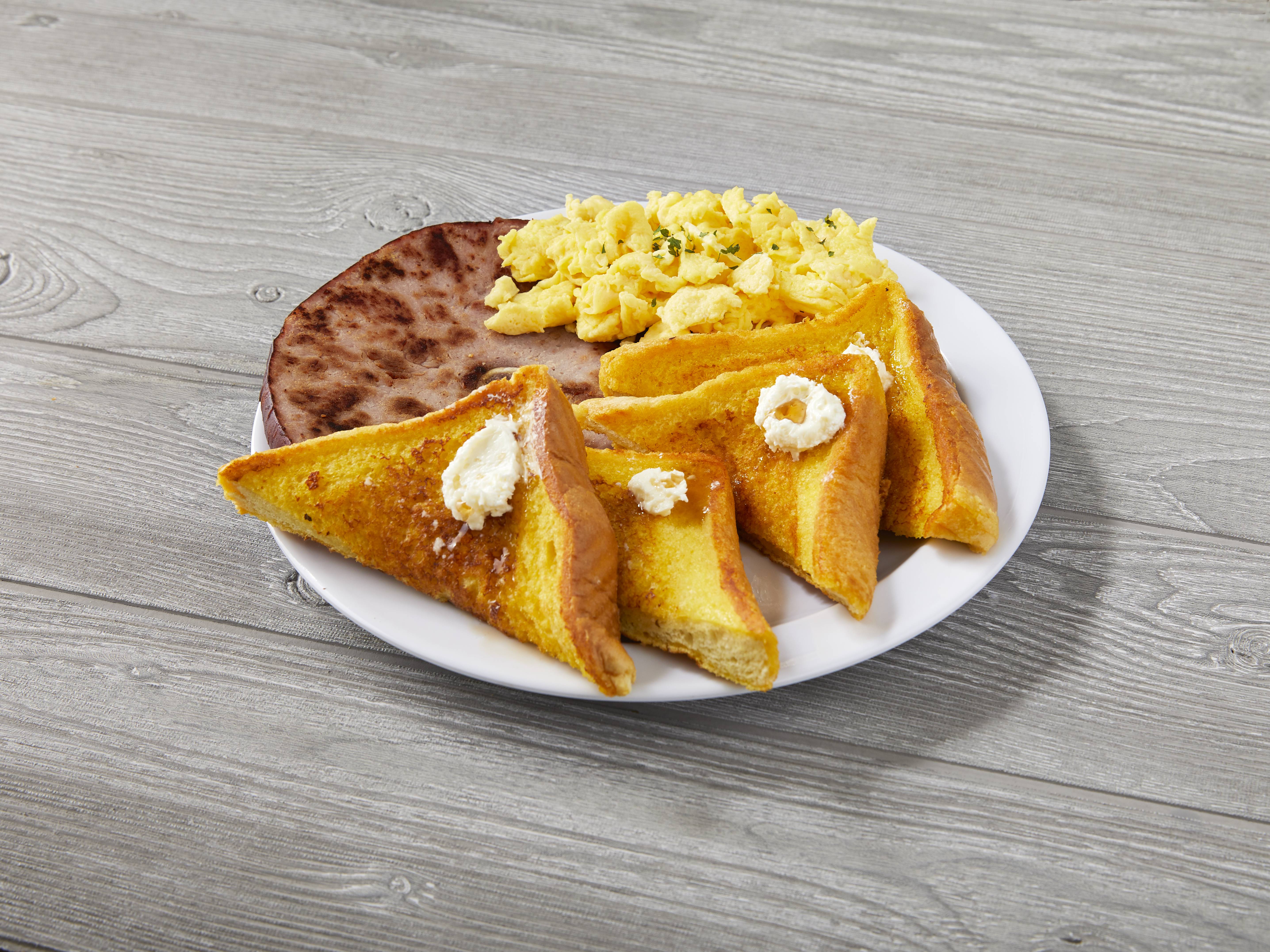 Order French Toast Combo No 1 food online from Golden Nugget store, Chicago on bringmethat.com
