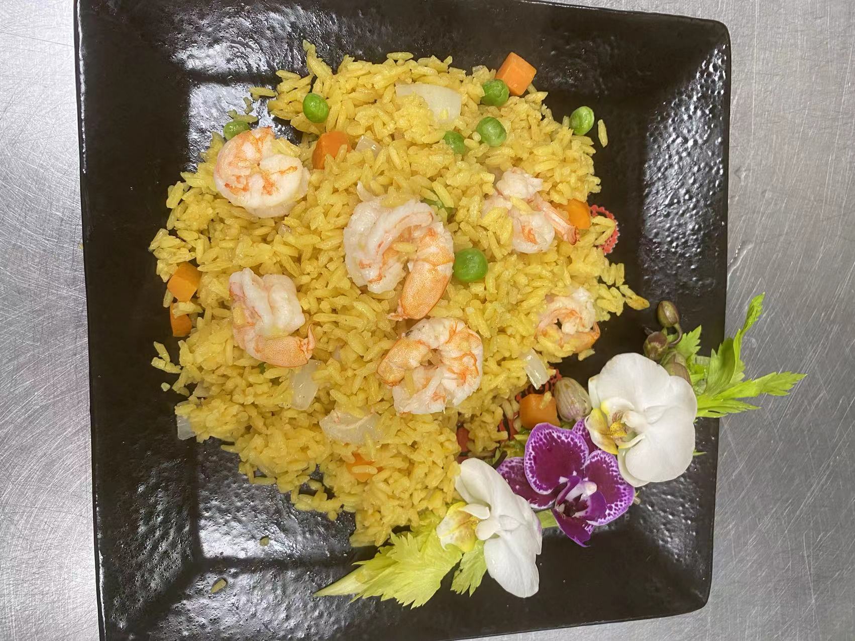 Order Shrimp Fried Rice food online from China King store, Huntington on bringmethat.com