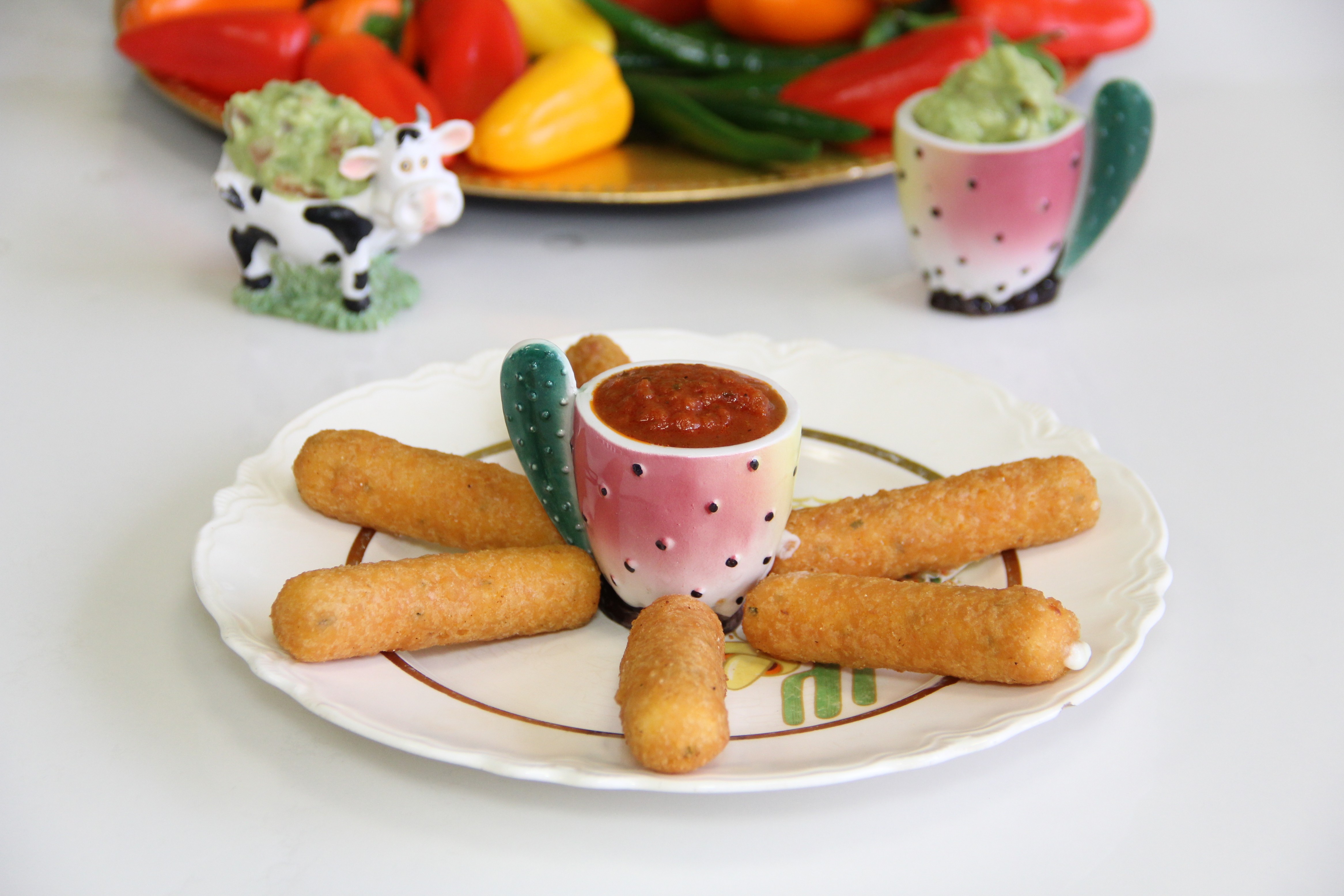 Order 6 Mozzarella Sticks food online from Taco Perfectos store, Levittown on bringmethat.com