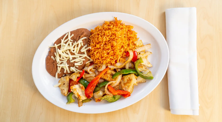 Order Fajitas Dinner food online from Tacos El Gavilan store, Palos Heights on bringmethat.com